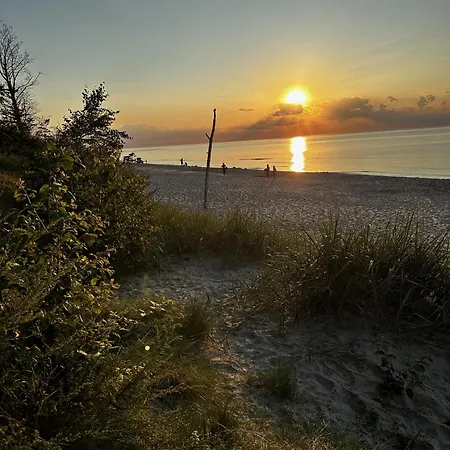 Rustikales Haus Mit Sauna Und Whirlpool Auf Der Ostsee, Insel Wolin וילה